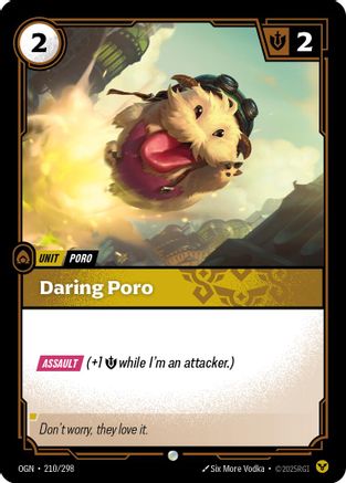Daring Poro 210/298 Origins - Common