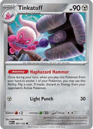 Tinkatuff 097 ME01 Mega Evolution - Common