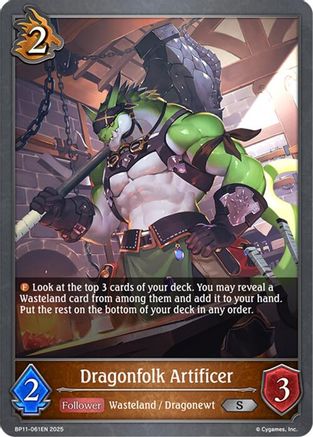 Dragonfolk Artificer