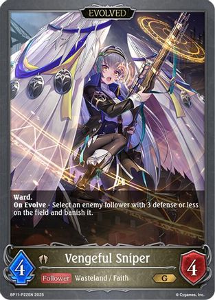 Vengeful Sniper (Evolved) - P22 (Foil)