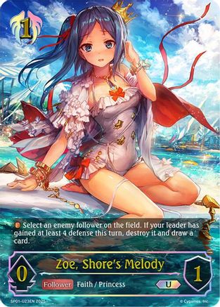 Zoe, Shore's Melody (U)