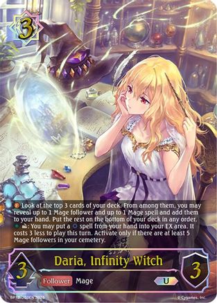 Daria, Infinity Witch (U)