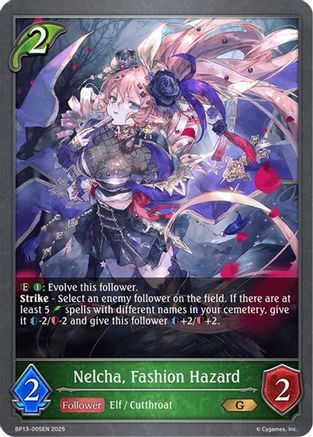 Nelcha, Fashion Hazard