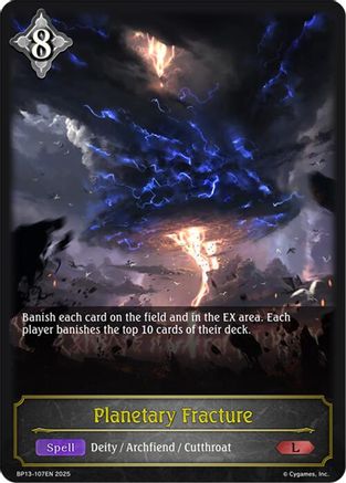 Planetary Fracture