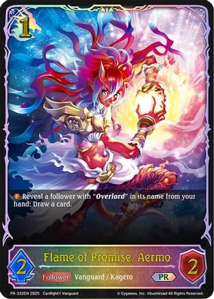 Flame of Promise, Aermo - PR-332