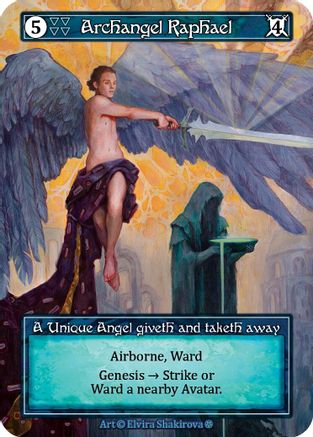 Archangel Raphael (Foil) - Gothic Foil