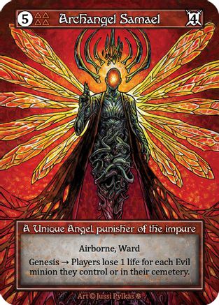 Archangel Samael (Foil) - Gothic Foil