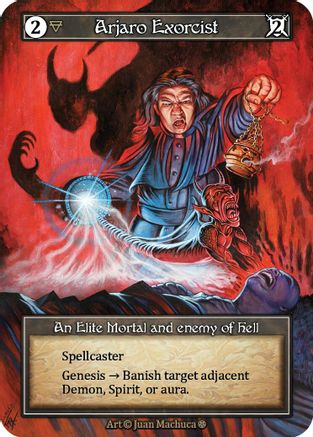 Arjaro Exorcist (Foil) - Gothic Foil
