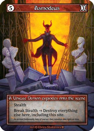 Asmodeus (Foil) - Gothic Foil