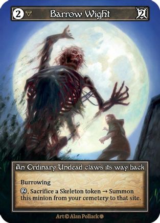 Barrow Wight (Foil) - Gothic Foil