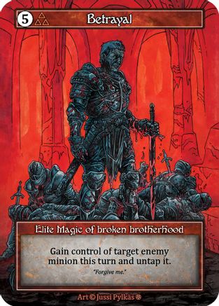 Betrayal (Foil) - Gothic Foil