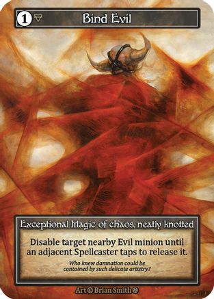 Bind Evil (Foil) - Gothic Foil