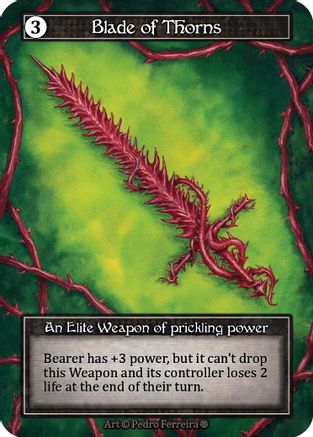 Blade of Thorns (Foil) - Gothic Foil