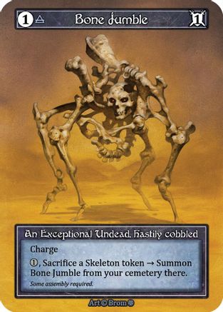 Bone Jumble (Foil) - Gothic Foil