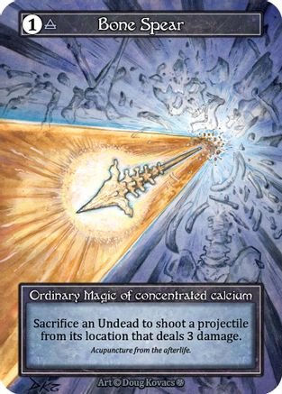 Bone Spear (Foil) - Gothic Foil