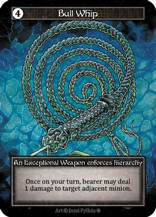 Bull Whip (Foil) - Gothic Foil