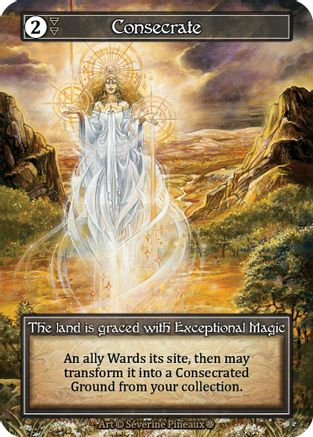 Consecrate (Foil) - Gothic Foil