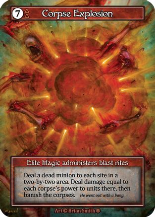 Corpse Explosion (Foil) - Gothic Foil