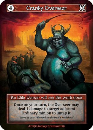 Cranky Overseer (Foil) - Gothic Foil
