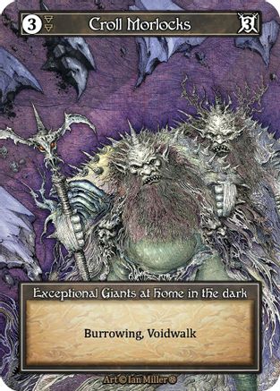 Croll Morlocks (Foil) - Gothic Foil