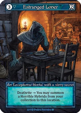 Estranged Loner (Foil) - Gothic Foil