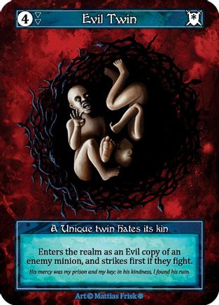 Evil Twin (Foil) - Gothic Foil