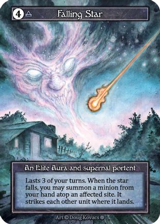 Falling Star (Foil) - Gothic Foil