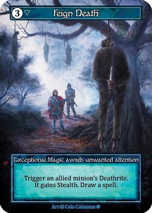 Feign Death (Foil) - Gothic Foil