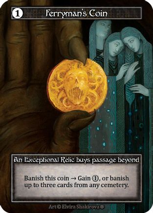 Ferryman's Coin (Foil) - Gothic Foil