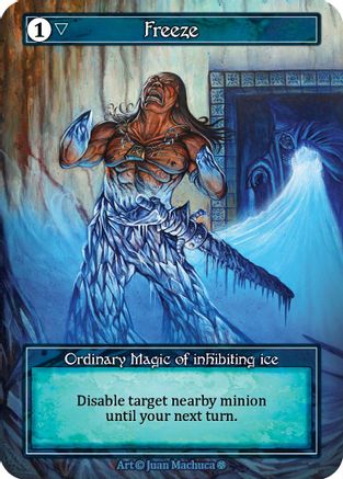 Freeze (Foil) - Gothic Foil