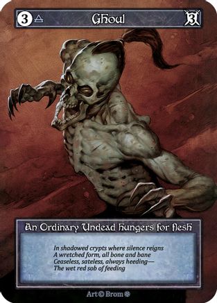 Ghoul (Foil) - Gothic Foil