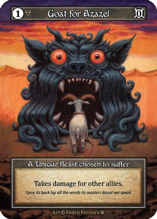Goat for Azazel (Foil) - Gothic Foil