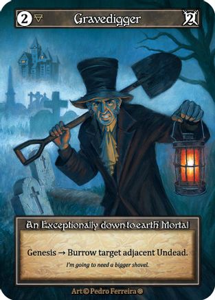 Gravedigger (Foil) - Gothic Foil