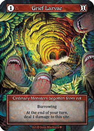 Grief Larvae (Foil) - Gothic Foil