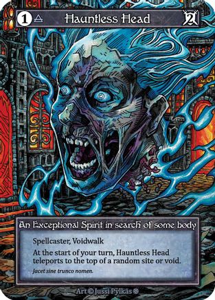 Hauntless Head (Foil) - Gothic Foil
