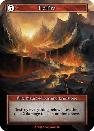 Hellfire (Foil) - Gothic Foil