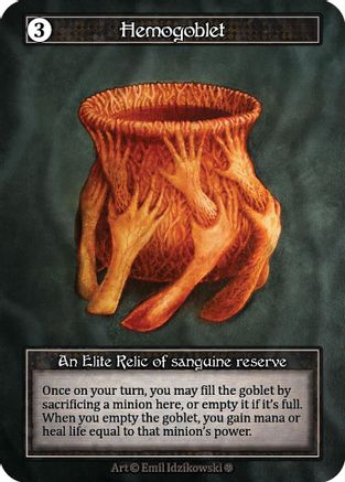 Hemogoblet (Foil) - Gothic Foil