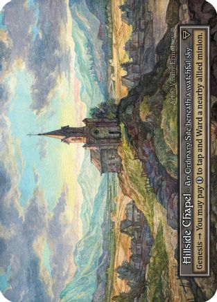 Hillside Chapel (Foil) - Gothic Foil