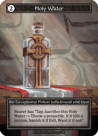 Holy Water (Foil) - Gothic Foil