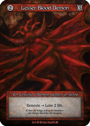 Lesser Blood Demon - Gothic