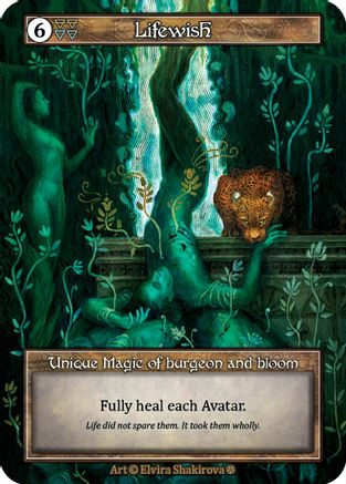 Lifewish (Foil) - Gothic Foil