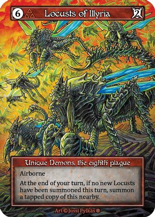 Locusts of Illyria (Foil) - Gothic Foil