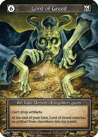 Lord of Greed (Foil) - Gothic Foil