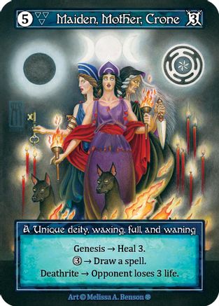 Maiden, Mother, Crone (Foil) - Gothic Foil