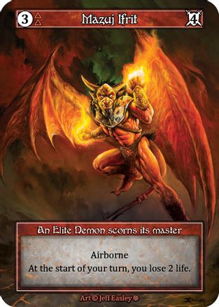 Mazuj Ifrit (Foil) - Gothic Foil