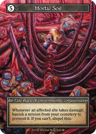 Mortal Soil (Foil) - Gothic Foil