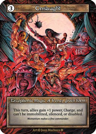 Onslaught (Foil) - Gothic Foil