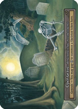 Open Grave (Foil) - Gothic Foil