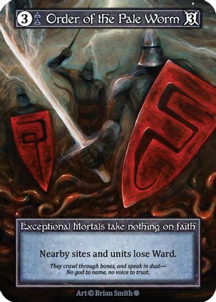 Order of the Pale Worm (Foil) - Gothic Foil