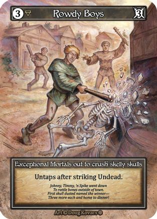 Rowdy Boys (Foil) - Gothic Foil